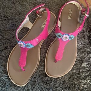 Hand-stitched michael kors sandals